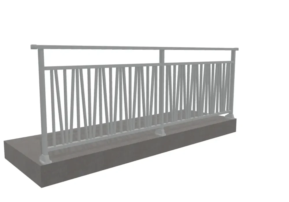 Garde-corps aluminium Briel..